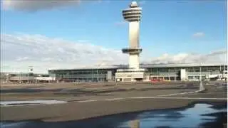 Terminal 4 at JFK a ghost town after Hurricane Sandy