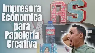 Impresora económica para Papelería Creativa, Transfers y crear Stickers | 