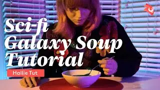 How to create a spooky Galaxy Soup effect  | Videoleap x Hallie Tut