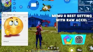 MEMU 8 BEST SETTING WITH RAW ACCEL😱
