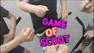 Играем в GAME OF SCOOT с друзьями на самокатах!
