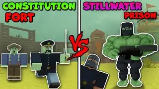 Dead Rails | Roblox | Fort Constitution Zombies vs Covenant Knights from Stillwater Prison