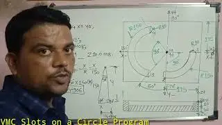 vmc slots on a Circle calculation || vmc programming tutorial || solting Program vmc 