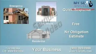 Get this Roofing Contractor video commercial customized for your business at myseoassistant.com