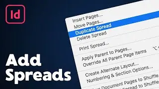 How to Add Another Spread in InDesign