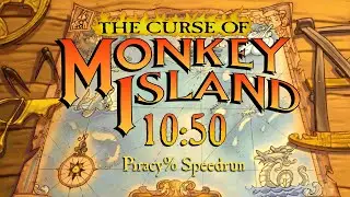 The Curse of Monkey Island Piracy% Speedrun in 10:50 [WR]