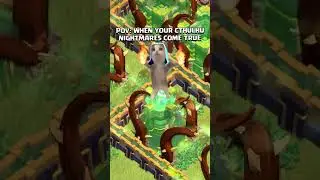 Being entangled on top of a tower can't be fun ☠️ 