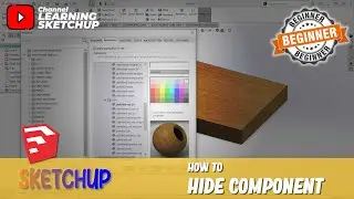 Sketchup How To Hide Component