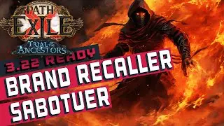 [3.22]ARCANIST BRAND RECALLER Saboteur Path of Exile Build Guide
