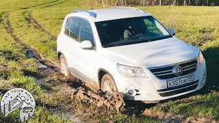 Testing VW Tiguan 4x4 in the MUD! Off-road Test Drive!