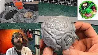 Bootleg Madball Sculpting - Part 2 - Twitch stream