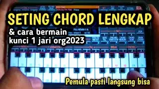 Seting lengkap & Cara bermain kunci satu jari di ORG 2023