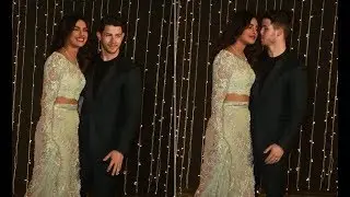 Priyanka Chopra & Nick Jonas Grand Entry at Reception in Mumbai