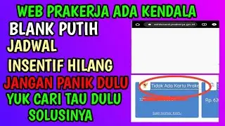 SOLUSI WEB PRAKERJA ERROR