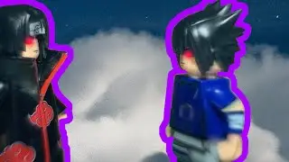 Саске против Итачи,сон Саске: Наруто Лего  анимация//Sasuke vs Itachi lego