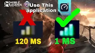 HOW TO LOW YOUR PING IN MOBILE LEGENDS | 1MS PING MLBB