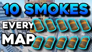 10 MUST KNOW Smokes For EVERY MAP in Counter Strike 2