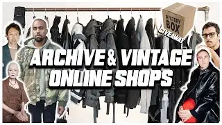 Die Besten Archive & Vintage Online Shops, die ihr kennen solltet | Giveaway 📦
