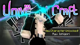 [DOWNLOAD - EARLY ACESS] MCPE/MCBE UniversalCraft Addon: Ryu Ishigori (Jujutsu Kaisen)