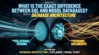 SQL vs NoSQL Databases: Exact Difference Explained with Examples | Computer Science