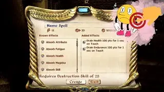 Instant Death: The Spell? [Oblivion: Silver Tooth Cave]