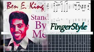 (Best Guitar Lesson) Ben E  King - Stand By Me  (Fingerstyle)