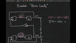 Coupled ODEs in Simulink