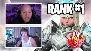 streamers react to rank 1 Magik 