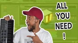 Making A Fire Trap Beat With ONLY AKAI MPK Mini On FL Studio in 2019 | AKAI MPK Mini Series