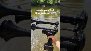 Is an Impact Train Horn waterproof??
