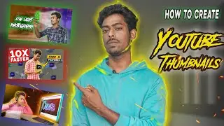 How to Make Thumbnail | Create thumbnails for youtube | High Click Through Rate | CTR 1.2% to 15%