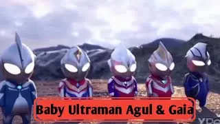 Baby Ultraman Agul & Gaia ft. @TOY BRICK