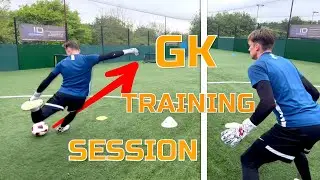 GOALKEEPER DISTRIBUTION TRAINING SESSION - Playing Out From The Back
