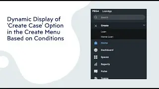 Dynamic Display of 'Create Case' Option in the Create Menu Based on Conditions 