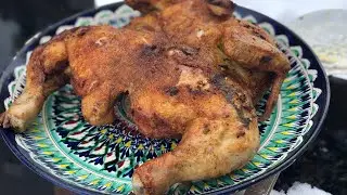 КУРИЦА ПО-АДЖАРСКИ В КАЗАНЕ НА КОСТРЕ, Рецепты от Рината