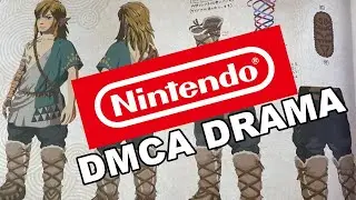Nintendo's Legal Battle Zelda Tears of the Kingdom Leak And DMCA Drama   Special Artbook Stolen
