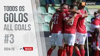 Todos os golos da jornada (Liga 24/25 #3)