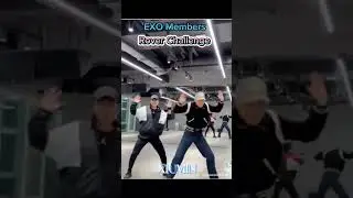 Exo Members Rover Challenge #shorts #exo #exol #roverchallenge