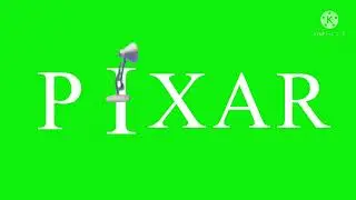 Pixar logo My Version Green Screen