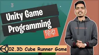 Game Programming | 3D Cube Runner Game Tutorial 02
