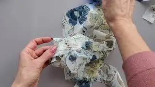 3. Вкалываем чашки в поясок