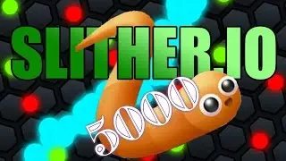 5000 МАССЫ SLITTHER.IO | SuperVids