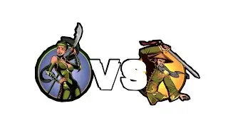 Оса VS Отшельник мини фильм (жёсткий баттл)