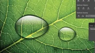 How to create a realistic water drop in Adobe Illustrator