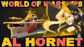 Azur Lane Hornet + Waifu im *AZUR LANE* ⚓️ in World of Warships 🚢 