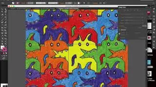 Creating Translation Art / Tessellations in Adobe Illustrator