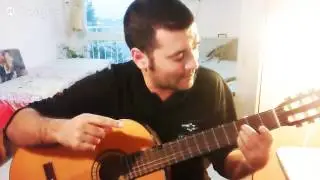 Третья Лунная соната на гитаре в прямом эфире