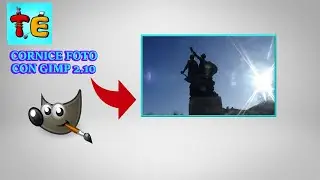 AGGIUNGERE UNA CORNICE ALLE  FOTO CON GIMP