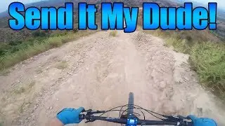 FAST DOWNHILL MTB TRAIL | Santiago Oaks Chutes