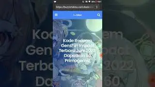Kode redeem Genshin Impact 27 Juni 2022 BuzzerTekno